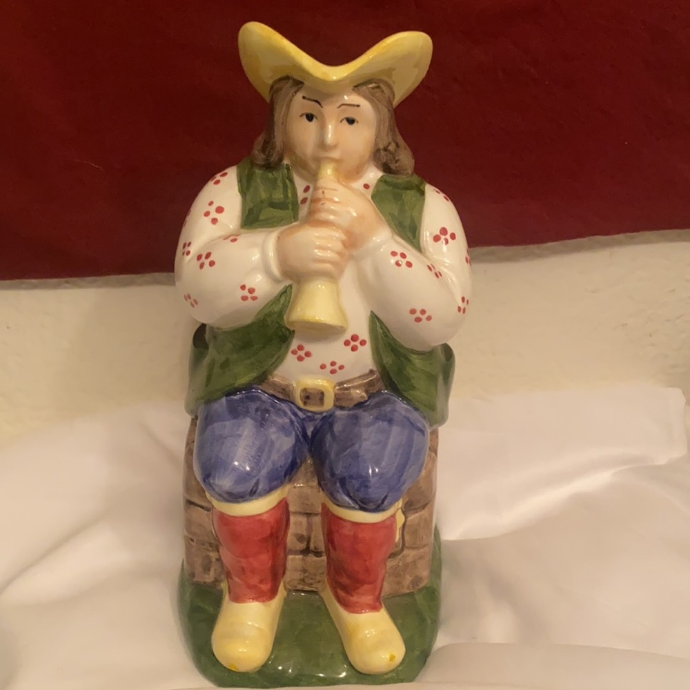 Decorative Pitcher Man Figurine Haldon Group